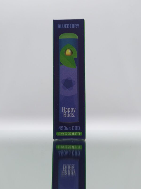 Happy Buds. Einweg-Shisha Blueberry