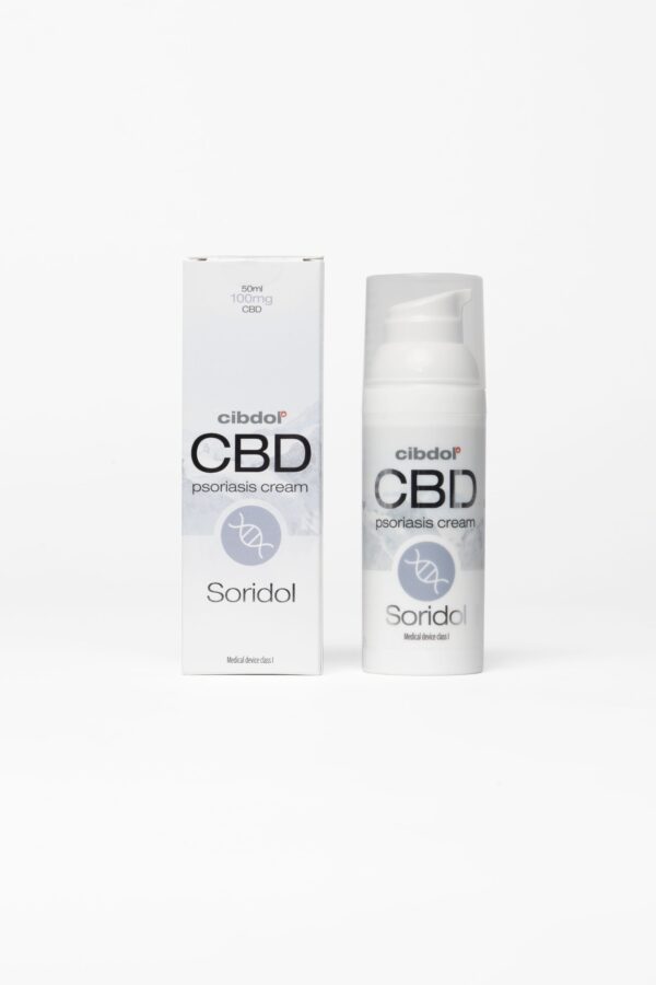 Cibdol CBD Psoriasis Cream Soridol 50ml