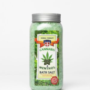 Herbal Therapy CBD Öl Badesalz mit Menthol 900g