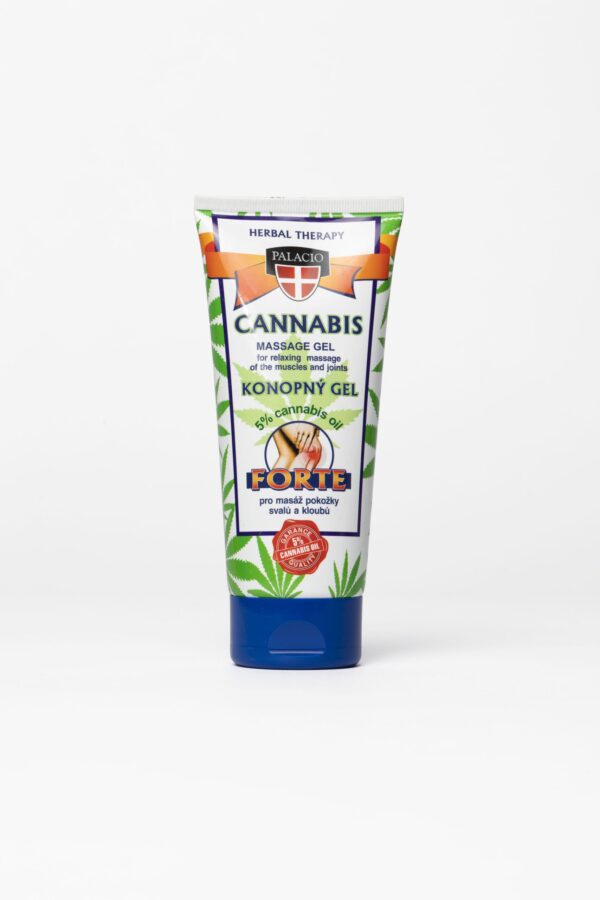 CBD Cannabis Massage Gel Forte 5% 200ml