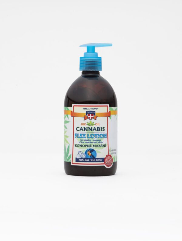 Cannabis Flex Lotion mit CBD 5% (kühlend) 500ml