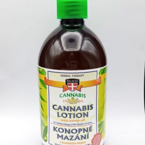 Cannabis Lotion mit Hanföl 5% 500ml