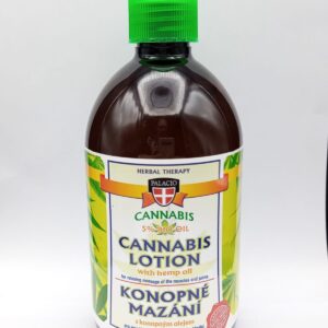 Cannabis Lotion mit Hanföl 5% 500ml