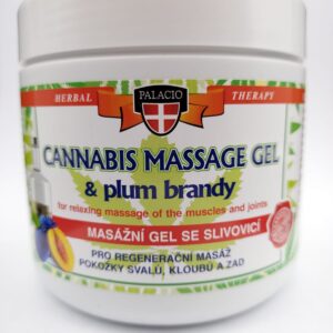 CBD Massage Gel mit Pflaumen Brandy 600ml